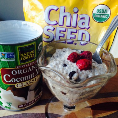 Cinnamon Currant Chia Seed Pudding Ingredients